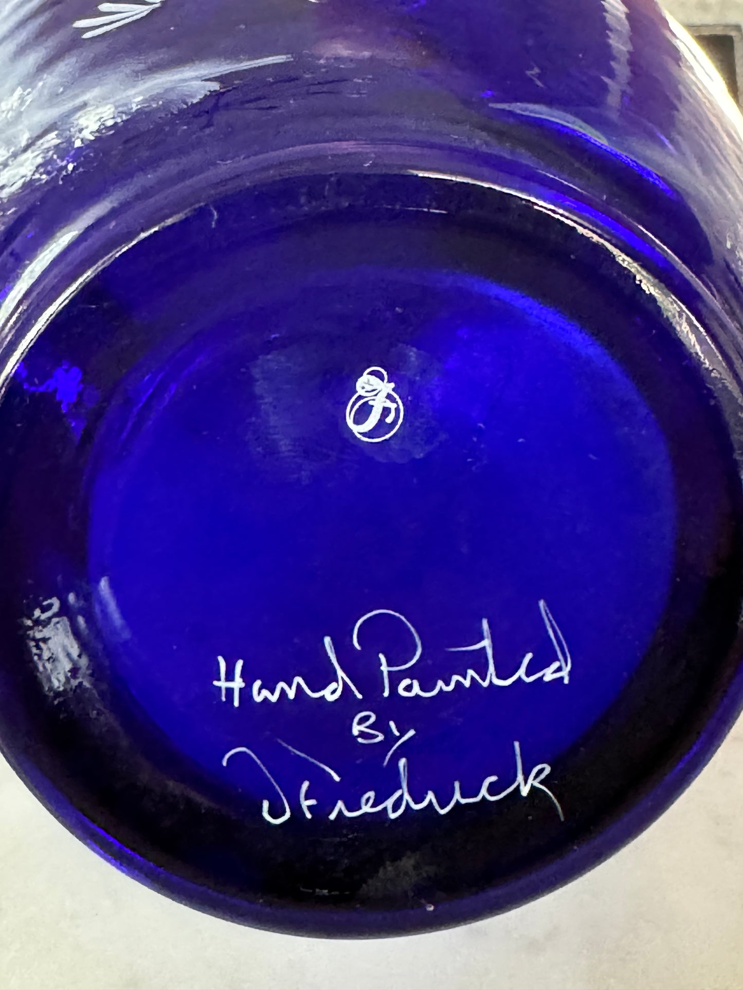 Fenton Countryside vase, 100th Anniversary