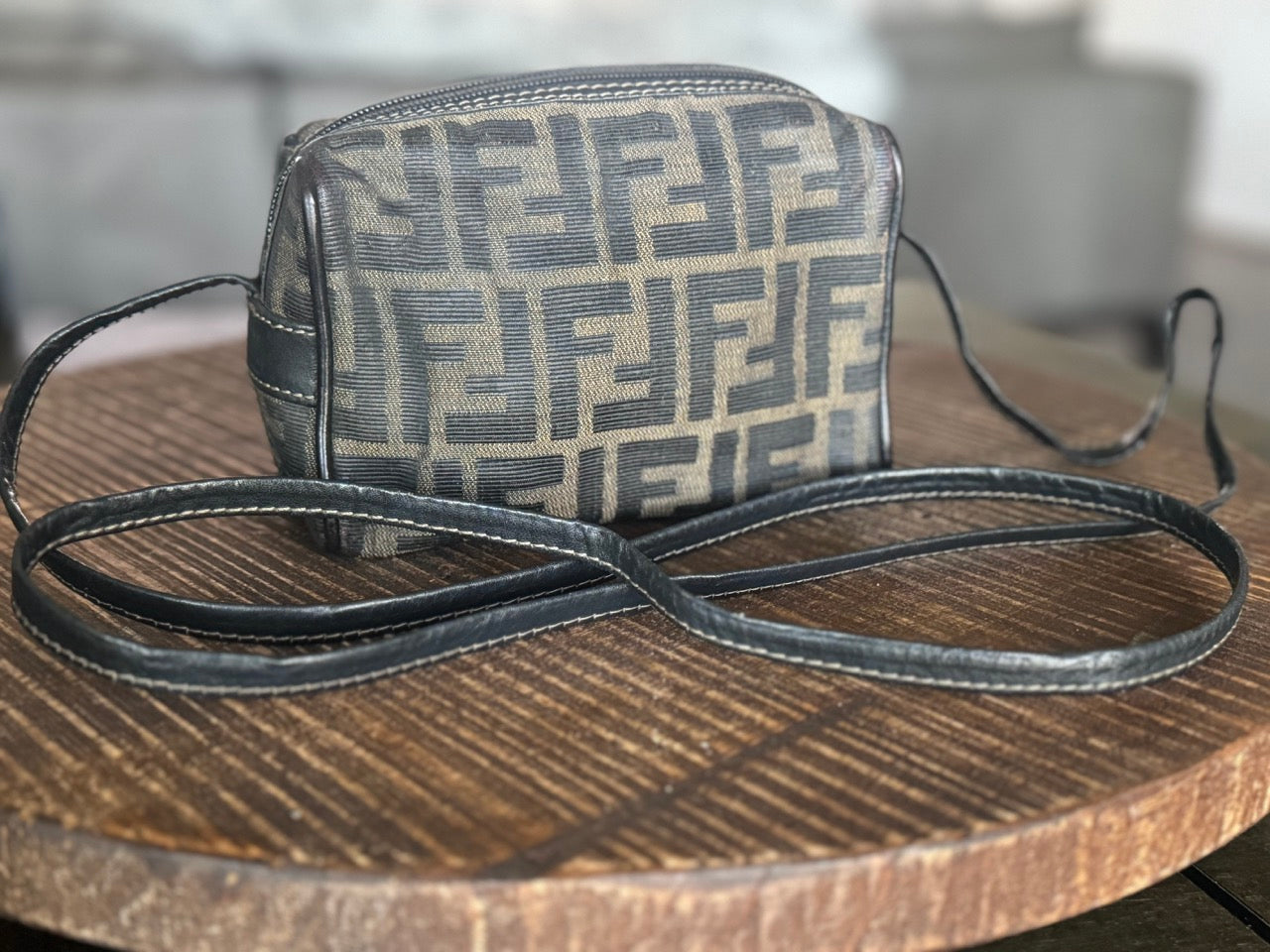 Vintage Fendi Mini Crossbody Purse