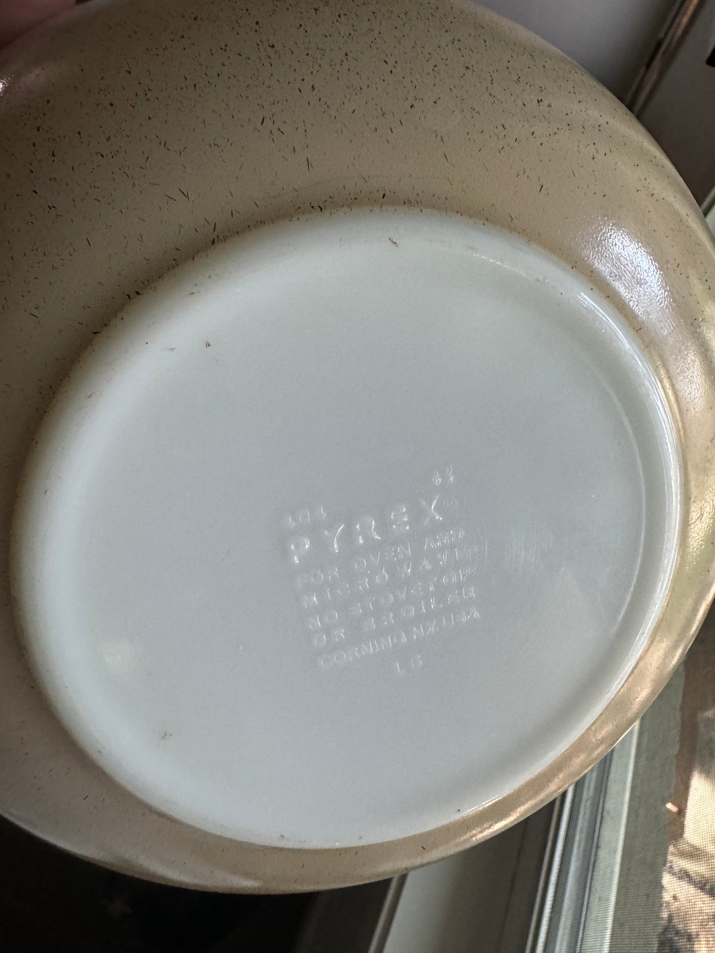 Vintage Pyrex Homestead Blue #404 Bowl