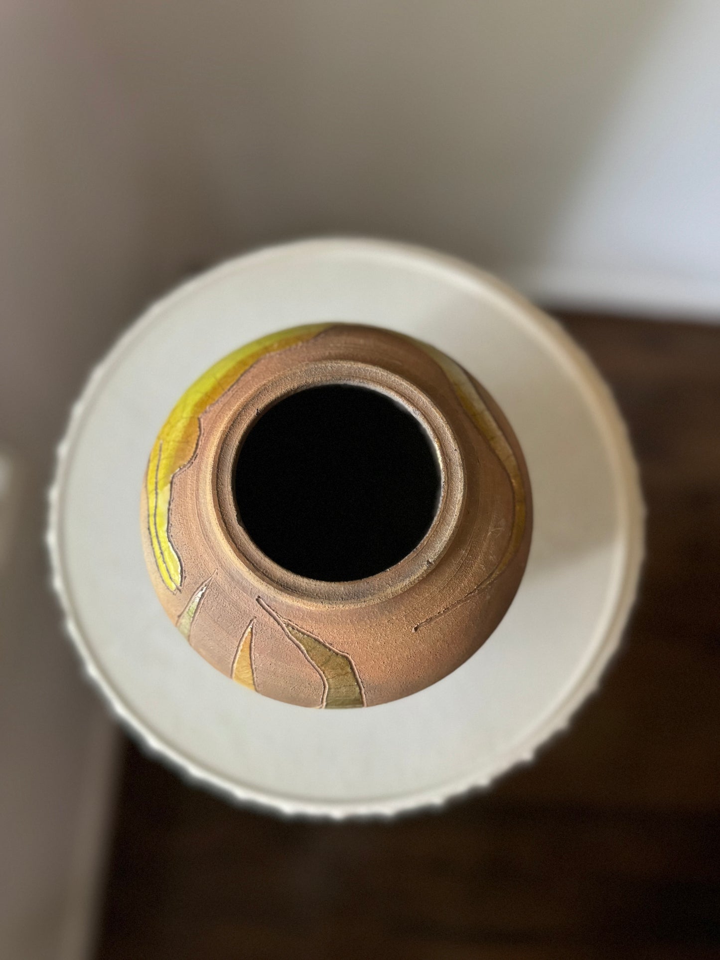 Vintage Randy Brodnax Crocodile Vase