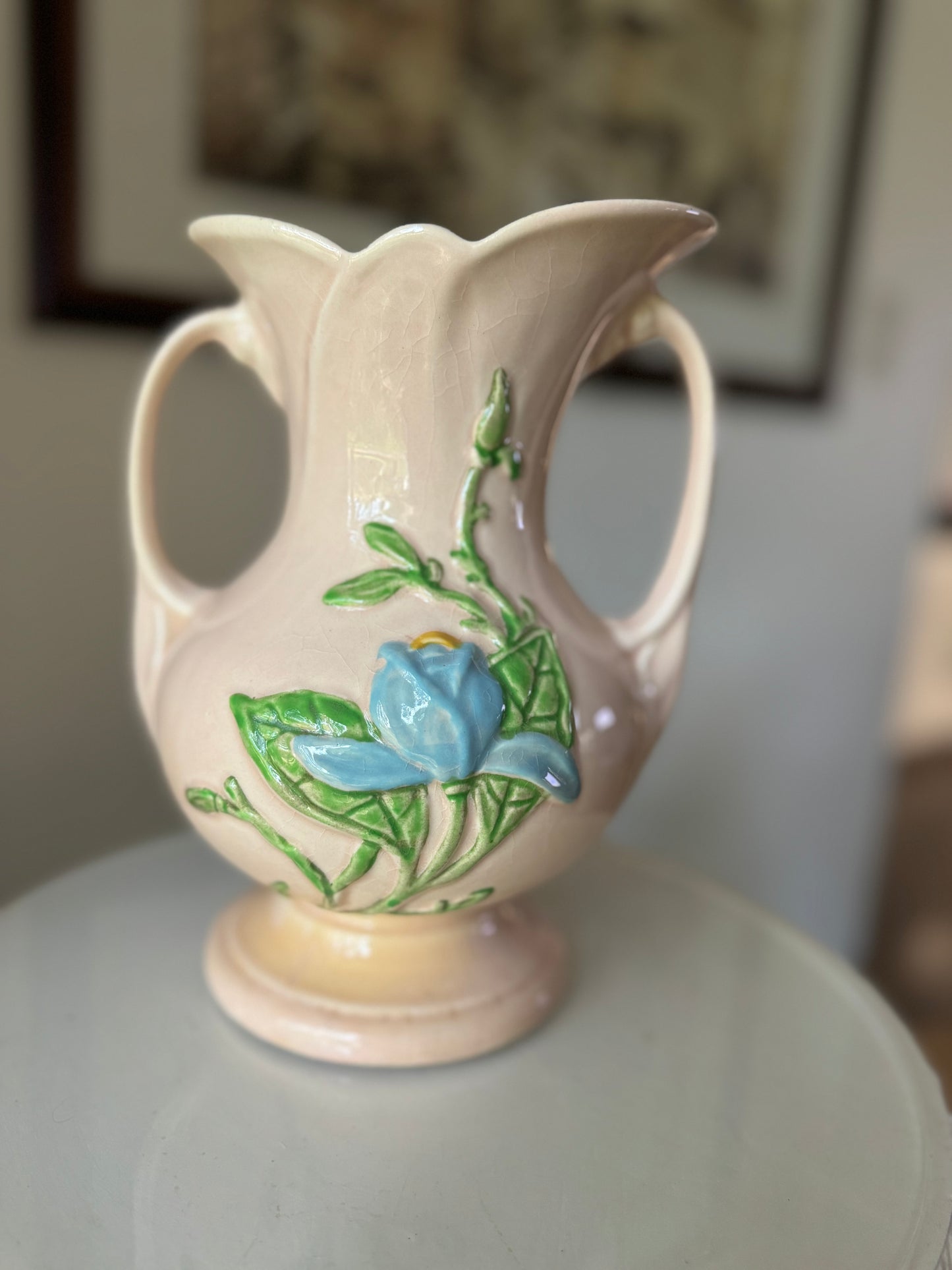 Antique Hull Art Magnolia Vase H-9