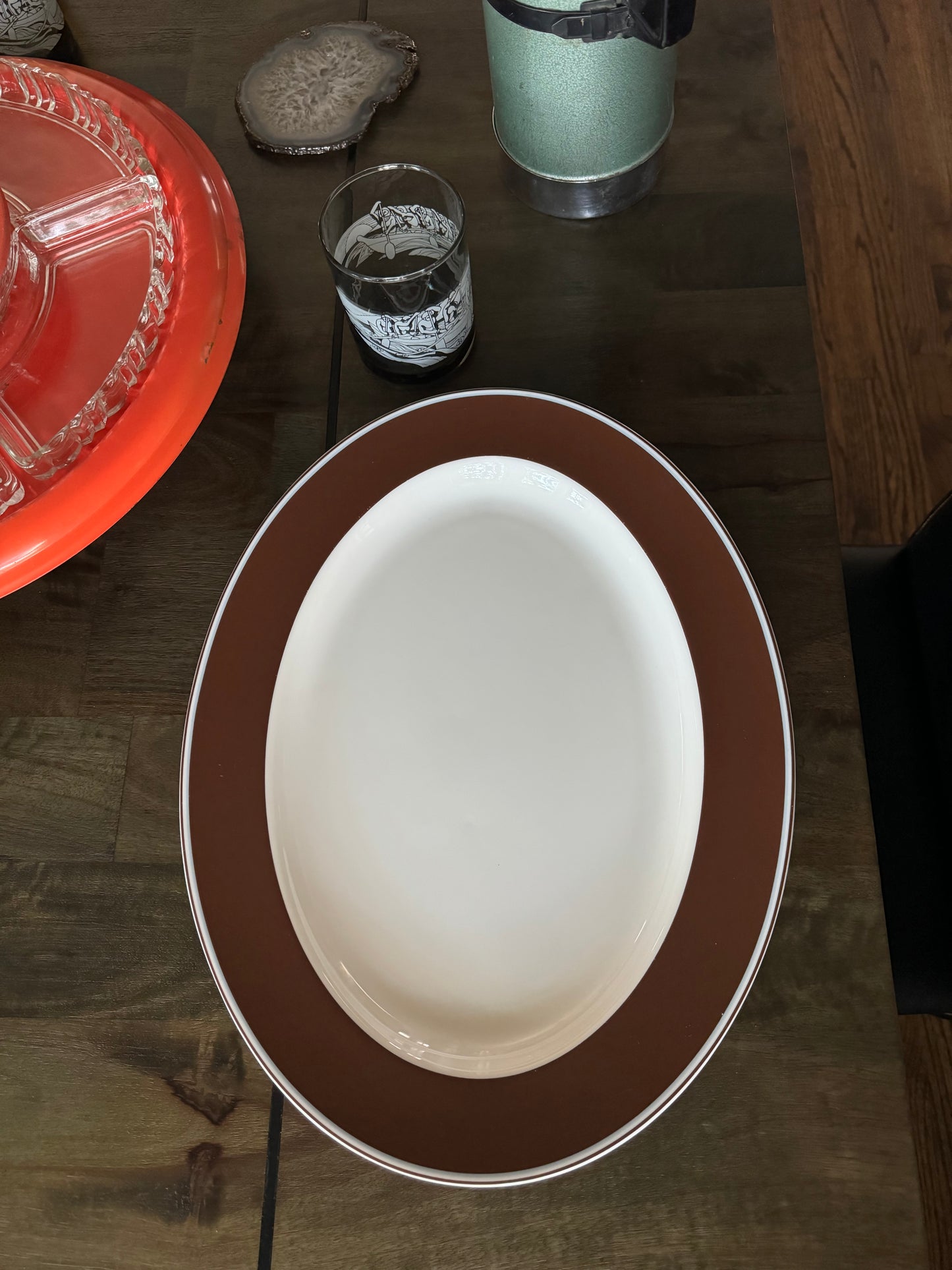 Discontinued Lenox Market Street by Kate Spade 16" Oval Platter
