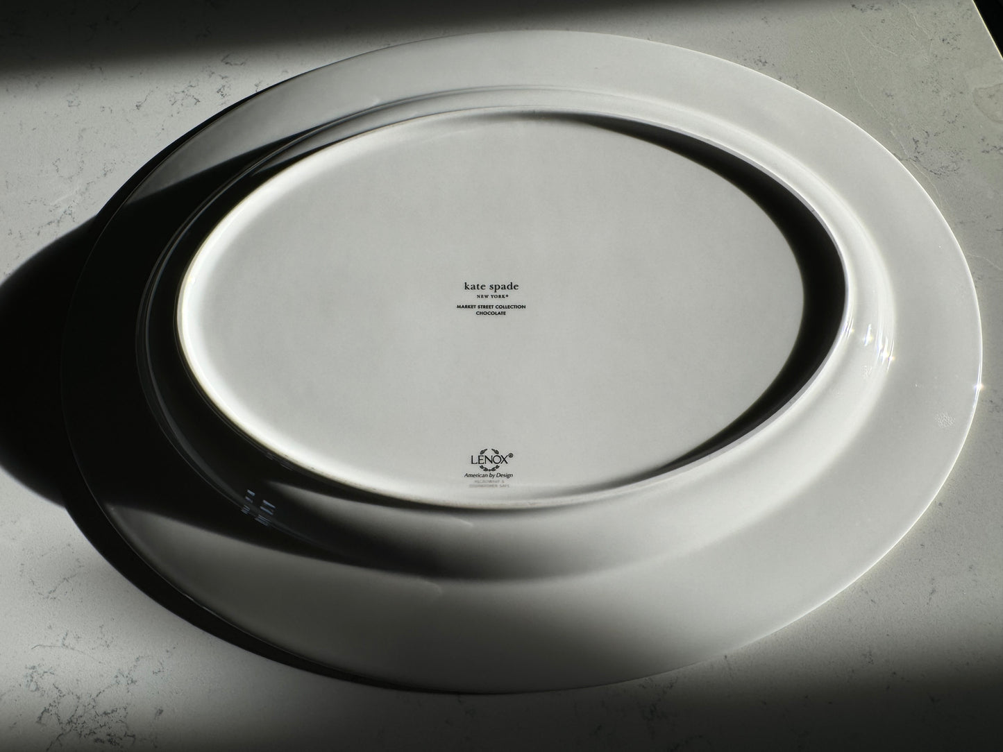 Discontinued Lenox Market Street by Kate Spade 16" Oval Platter