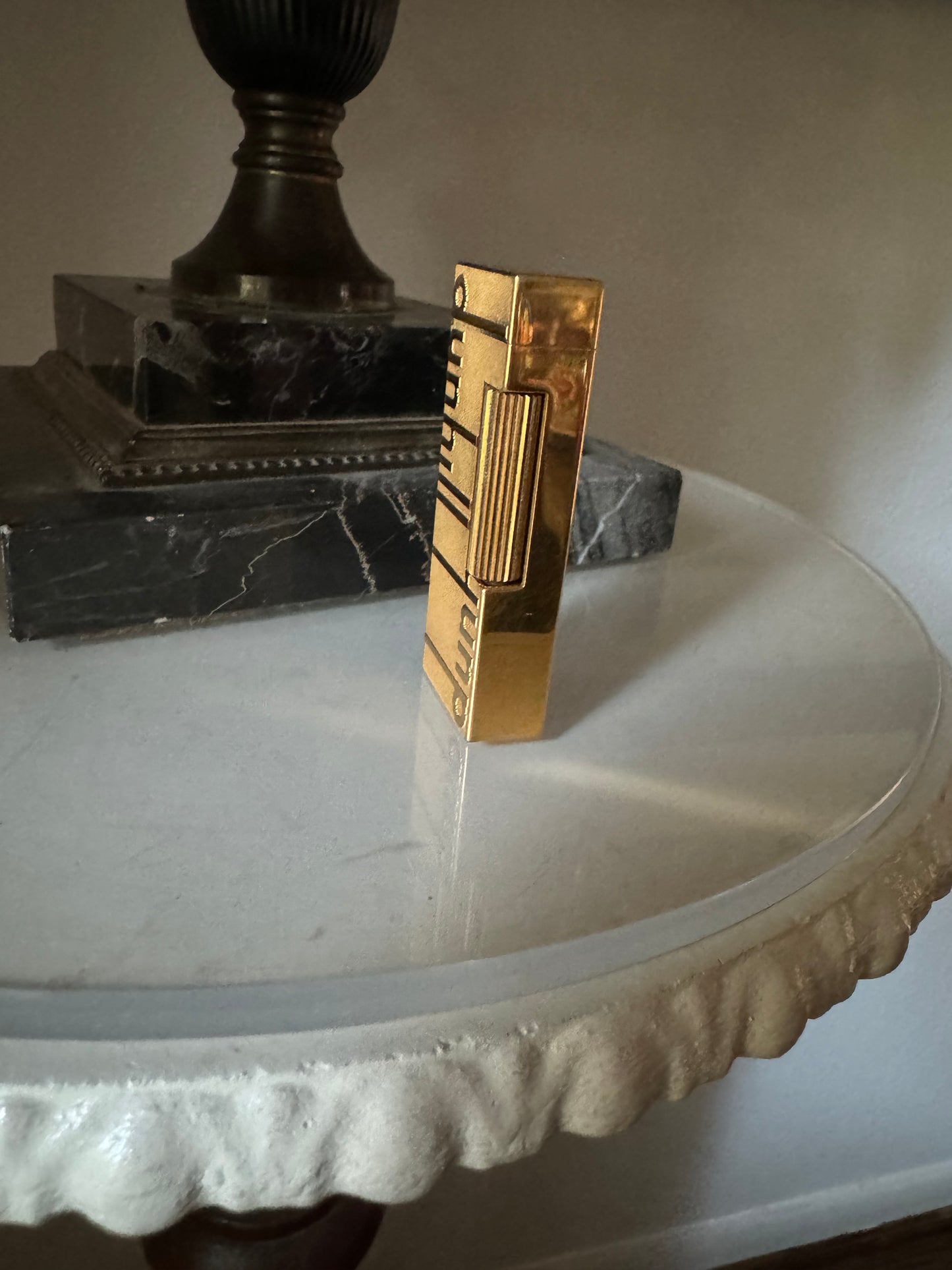 Dunhill Rollagas Gold Signature Lighter