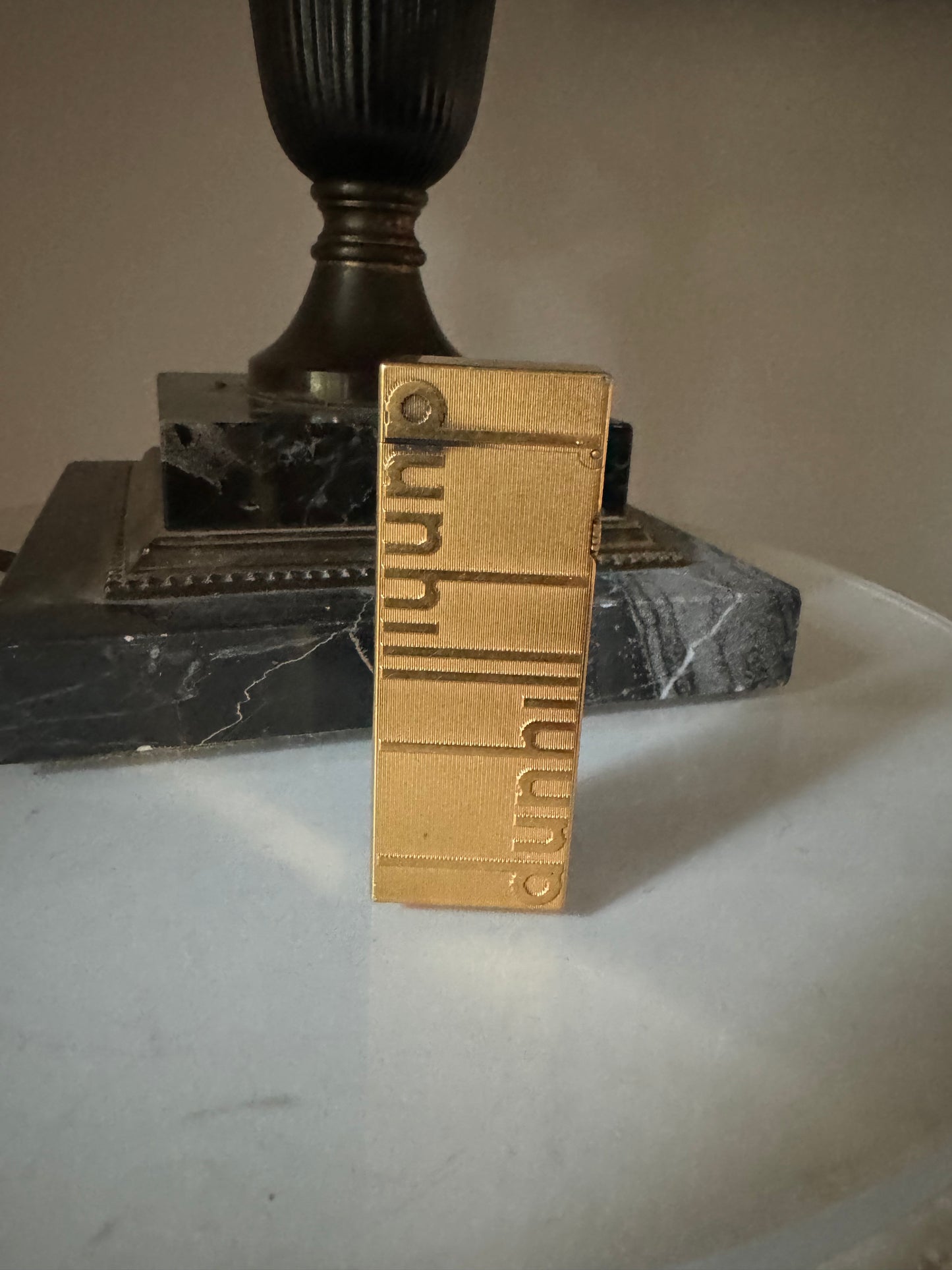 Dunhill Rollagas Gold Signature Lighter