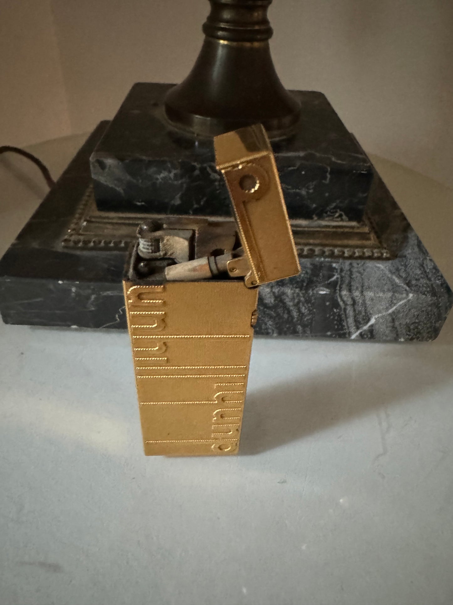 Dunhill Rollagas Gold Signature Lighter
