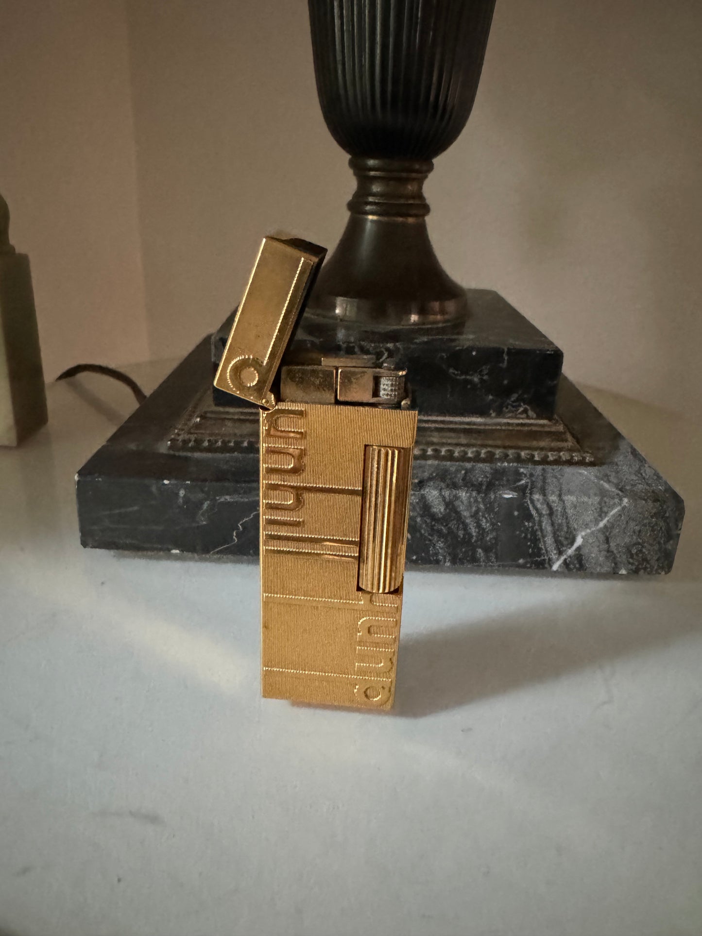 Dunhill Rollagas Gold Signature Lighter
