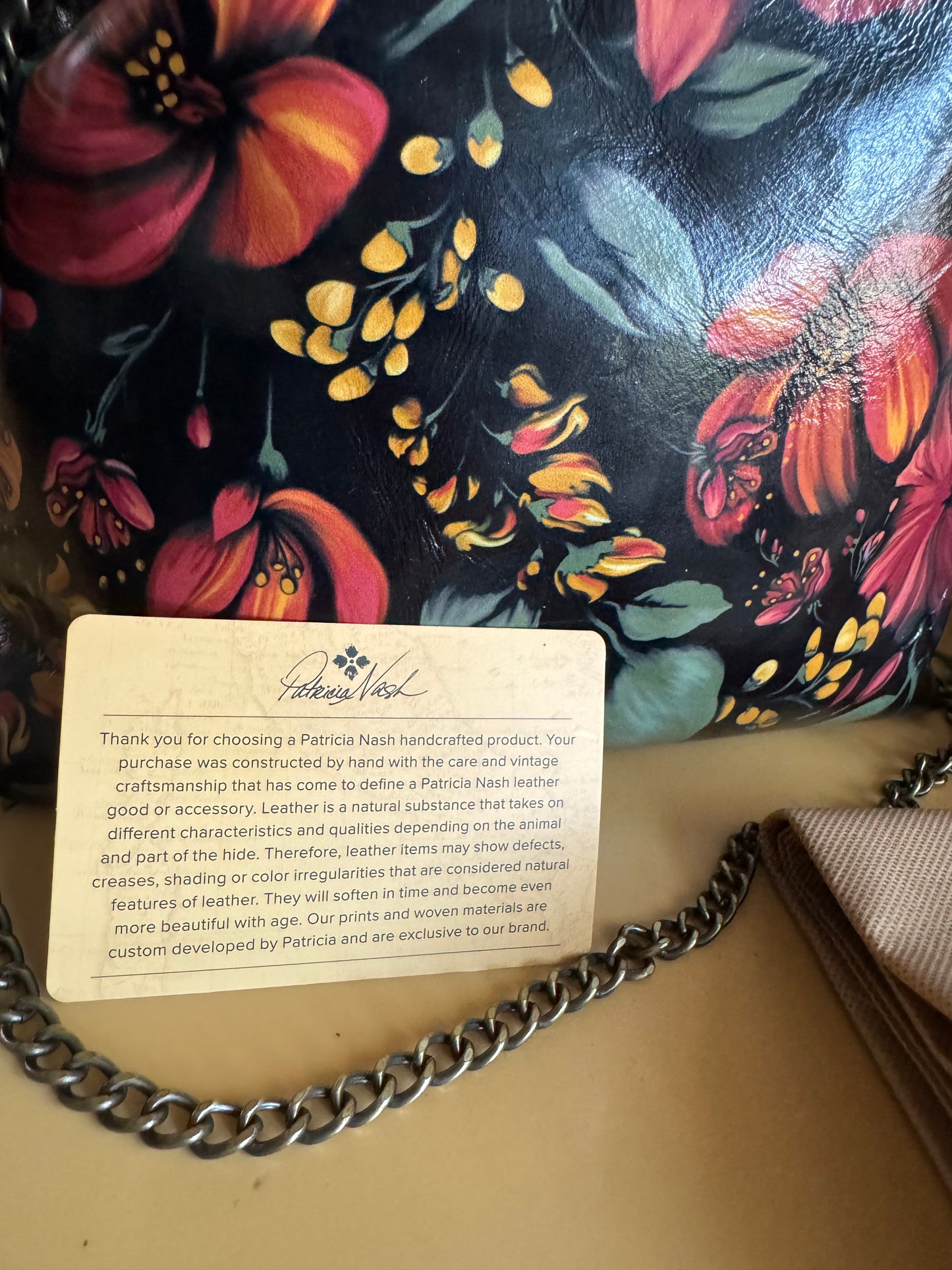 Vintage 10th Anniversary Patricia Nash Tropical Escape bag