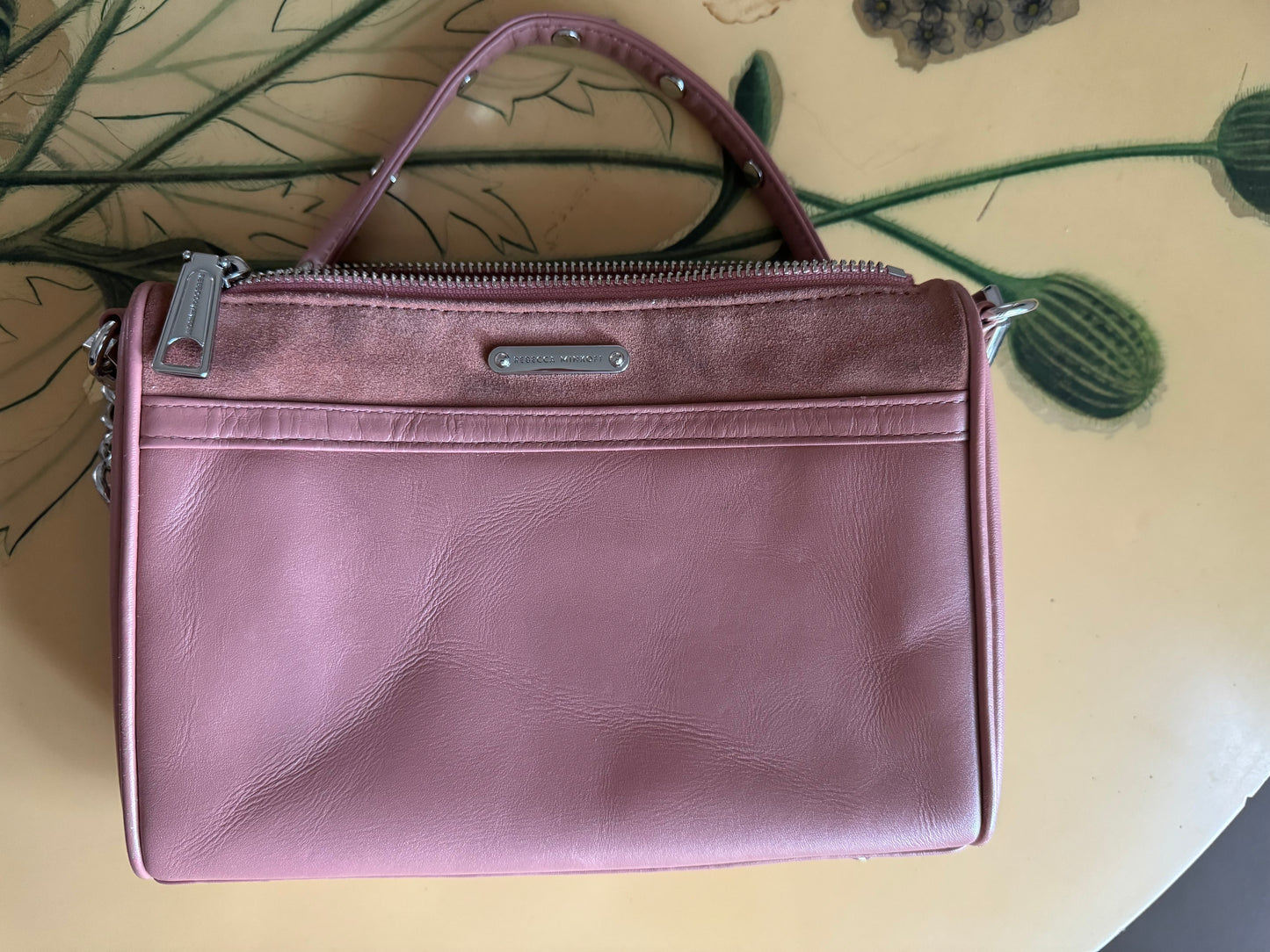 Rebecca Minkoff Mini Mac Suede Crossbody Purse