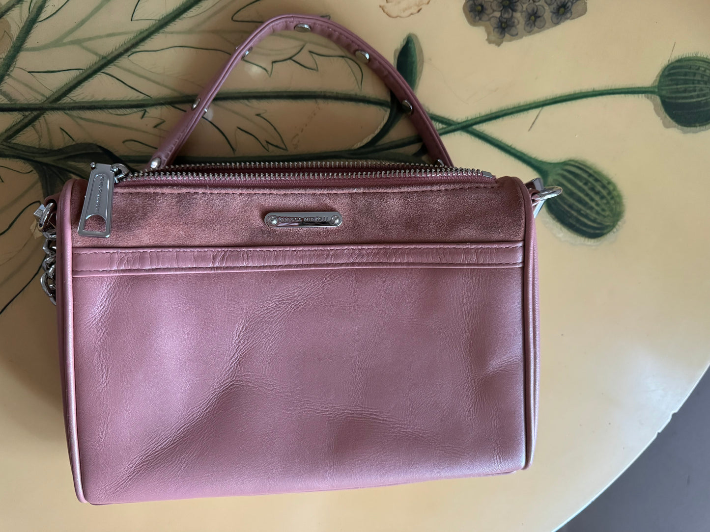 Rebecca Minkoff Mini Mac Suede Crossbody Purse
