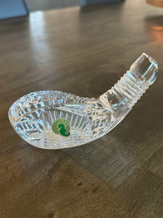 Waterford Golf Club Crystal Paperweight