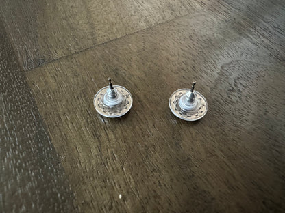 Silver Plated Brighton Ferrara Stud Earrings