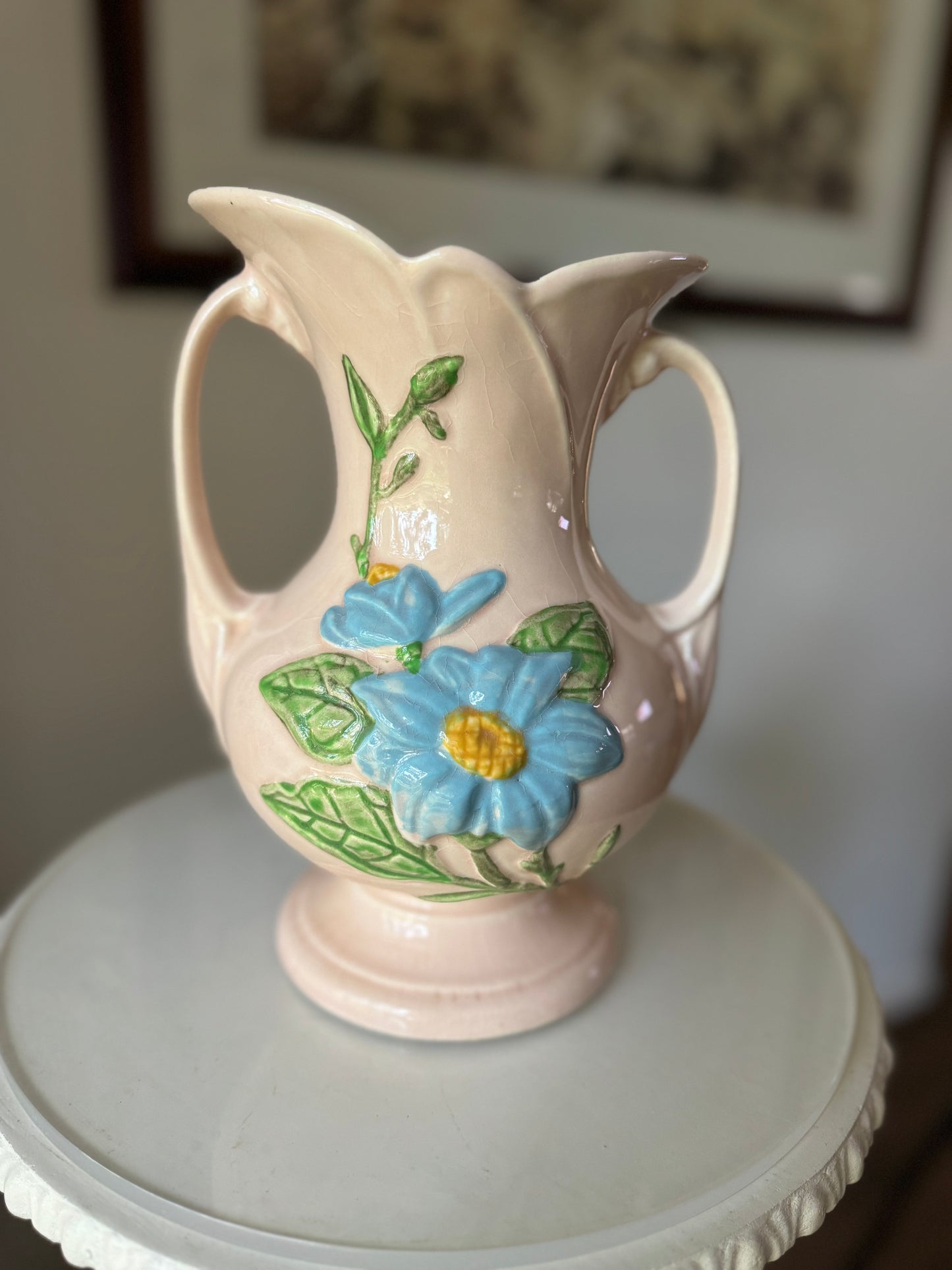 Antique Hull Art Magnolia Vase H-9