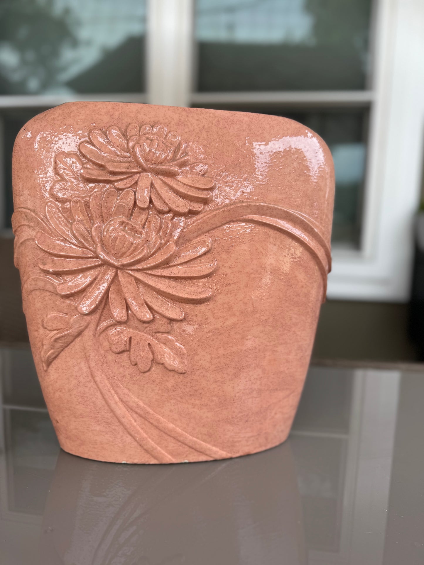 Pink Byron Floral Vase 13.5" Tall