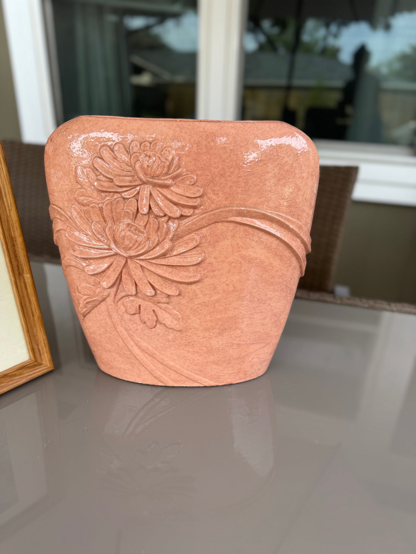 Pink Byron Floral Vase 13.5" Tall