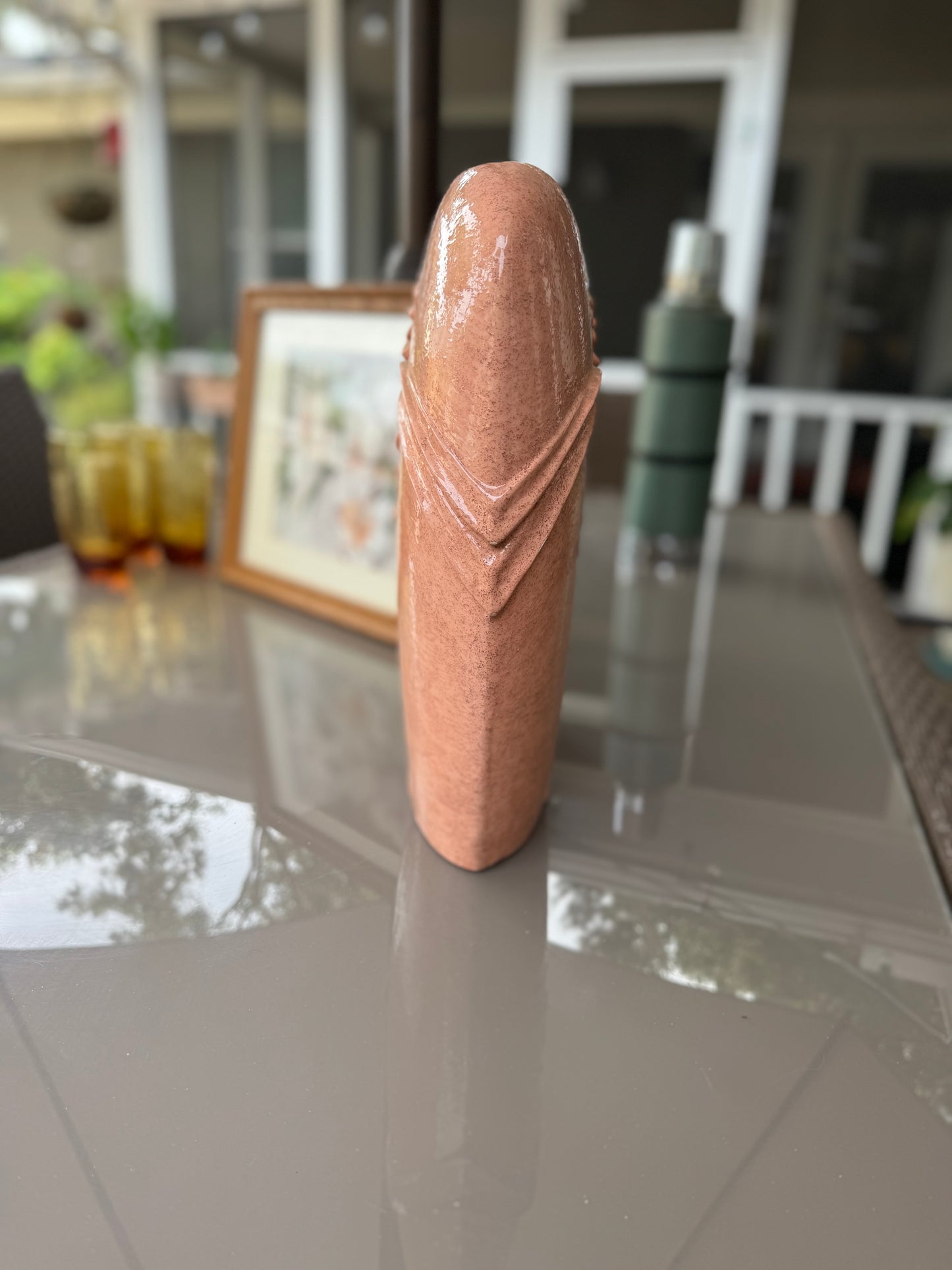 Pink Byron Floral Vase 13.5" Tall