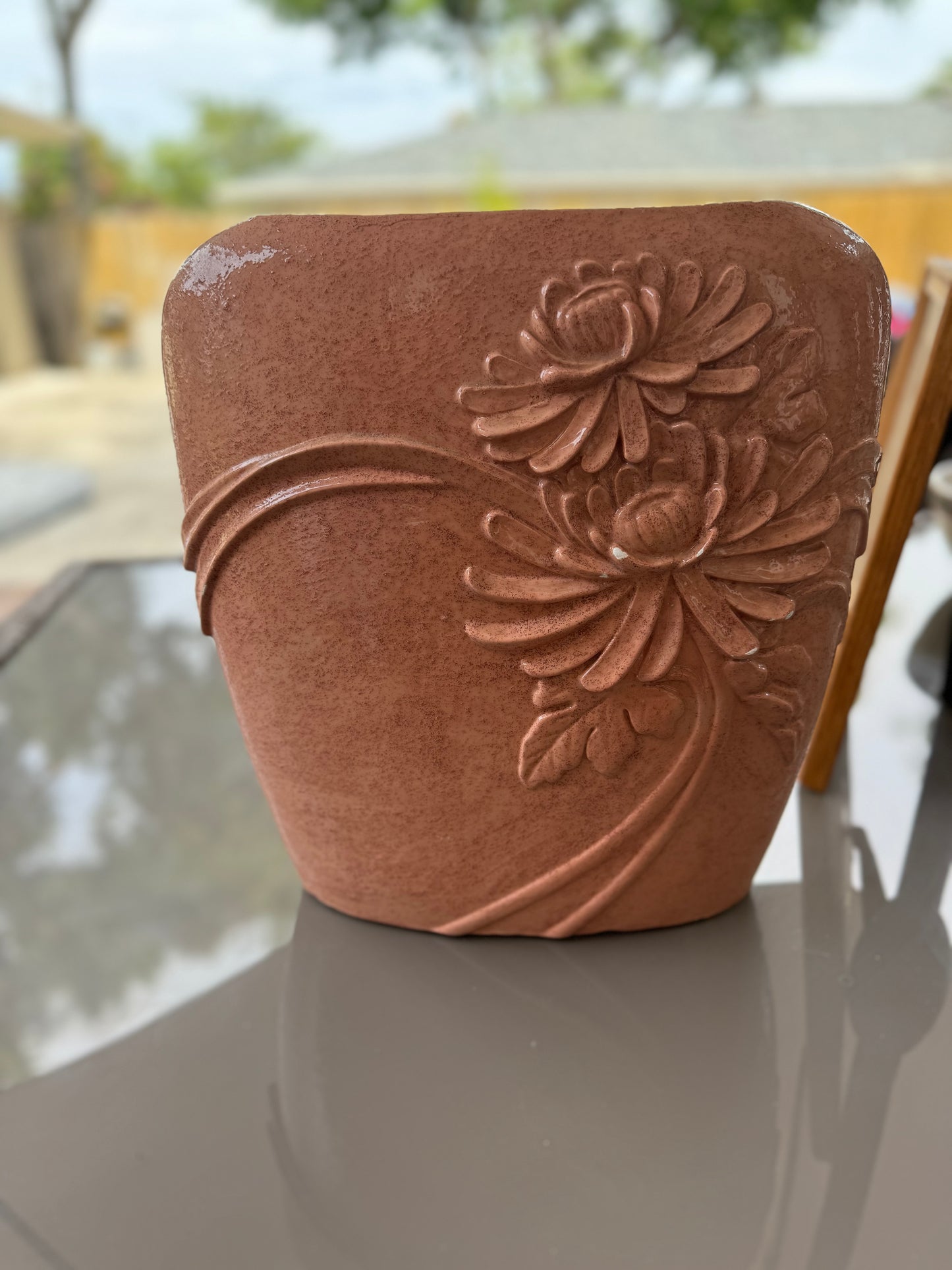 Pink Byron Floral Vase 13.5" Tall