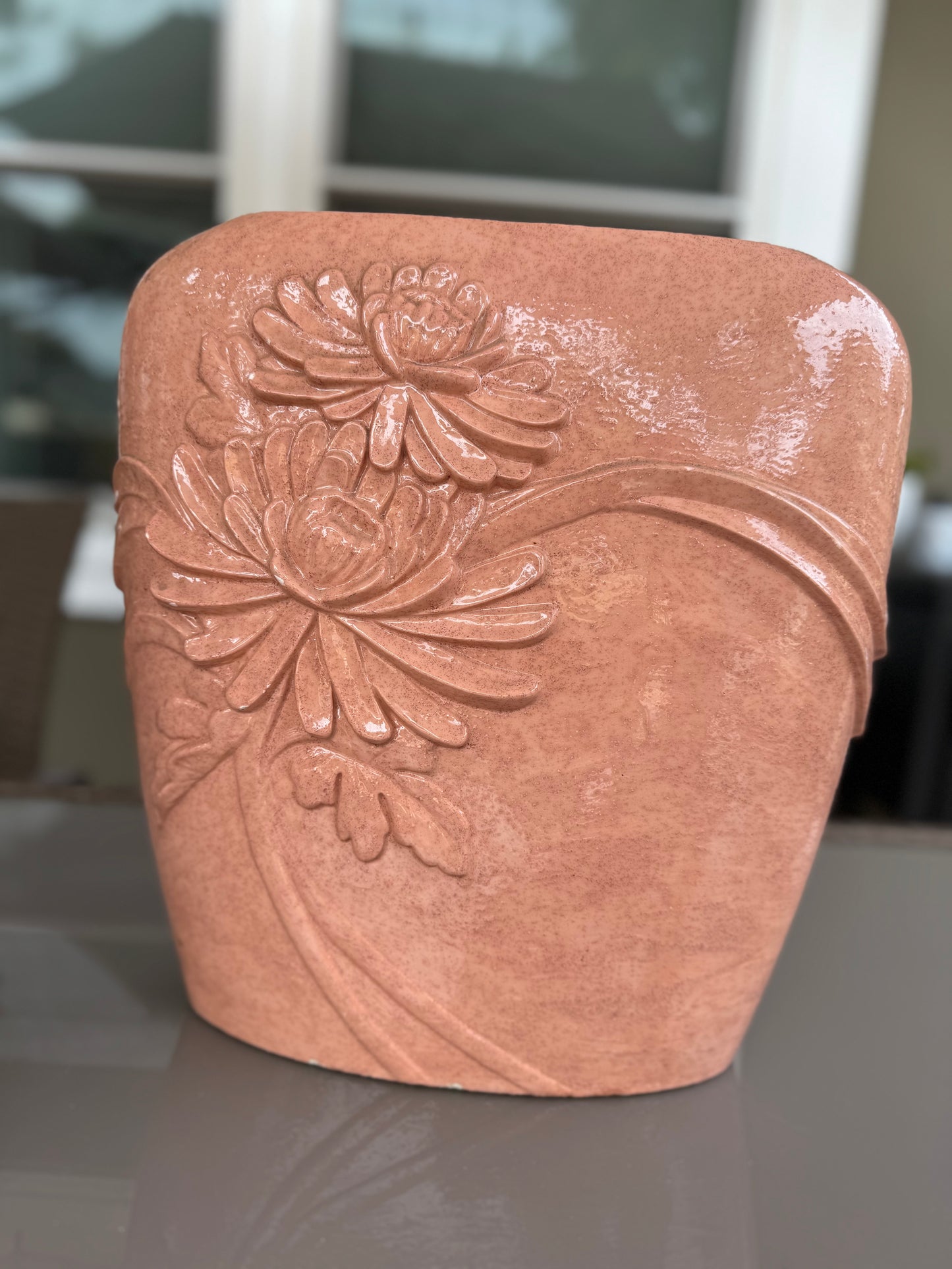 Pink Byron Floral Vase 13.5" Tall
